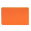 Блок для йоги EVA 23х15х8 см, оранжевый 
