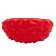 Массажер балансировочный, полусфера надувная Кристалл 16см, красный фото