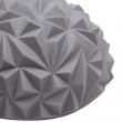 Массажер балансировочный, полусфера надувная Кристалл 16см, серый фото