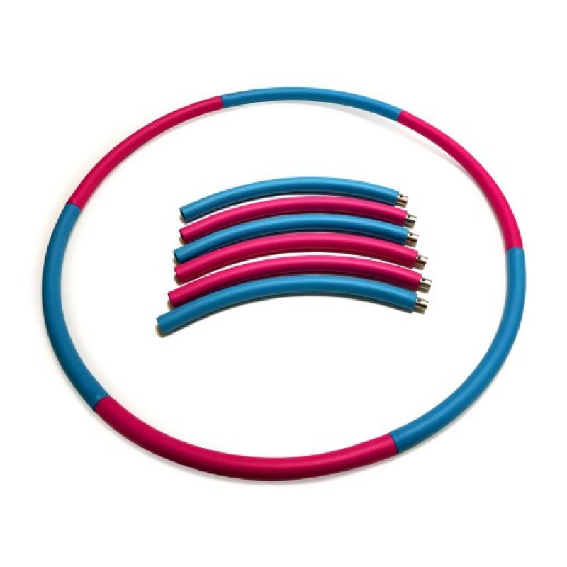 Мягкий хулахуп Fashion Hula Hoop, голубой-фиолетовый, (1 кг)