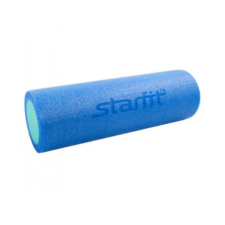 Ролик для йоги и пилатеса Star Fit FA-501, 15х45 см, синий/голубой