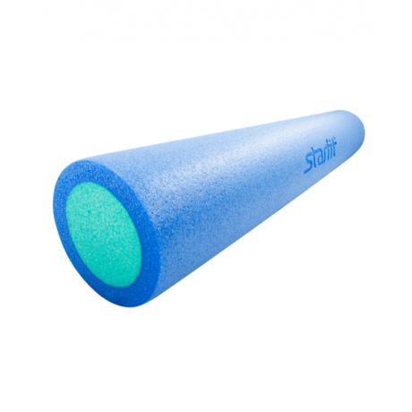 Ролик для йоги и пилатеса Star Fit FA-502, 15х90 см, синий/голубой