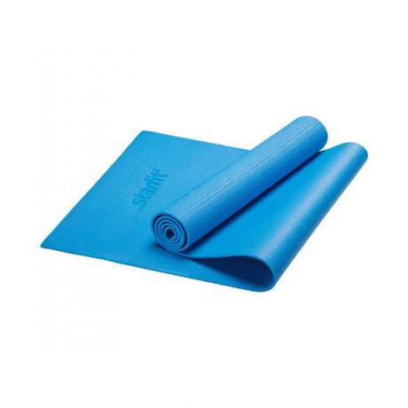 Коврик для йоги 173x61x0,8 см, синий STARFIT