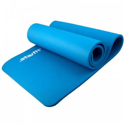 Коврик для йоги NBR, 183x58x1,2 см, синий STARFIT
