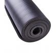 Коврик для йоги и фитнеса FM-301 NBR, 183x61x1,5 см, черный