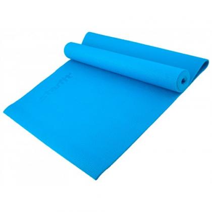 Коврик для йоги 173x61x0,6 см, синий STARFIT