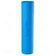 Коврик для йоги FM-102, PVC, 173x61x0,6 см, с рисунком, синий