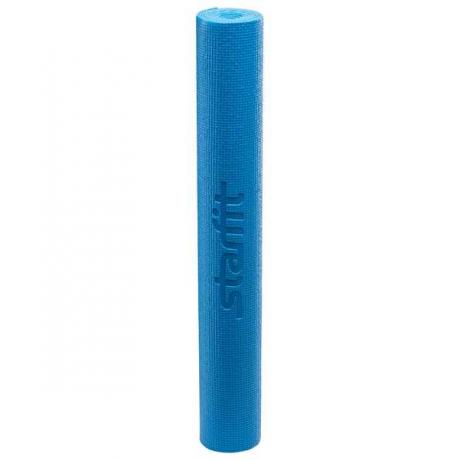 Коврик для йоги FM-101, PVC, 173x61x0,3 см, синий