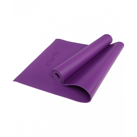 Коврик для йоги FM-103, PVC HD, 173x61x0,6 см, фиолетовый Starfit