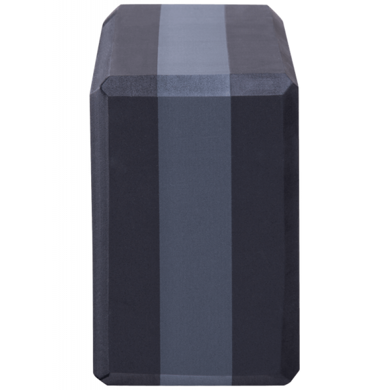 Блок для йоги YB-201 EVA, 22,8х15,2х10 см, 350 гр, черно-серый Starfit