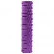 Ролик массажный для йоги, пилатеса и фитнеса 61х14 см, фиолетовый фотографии